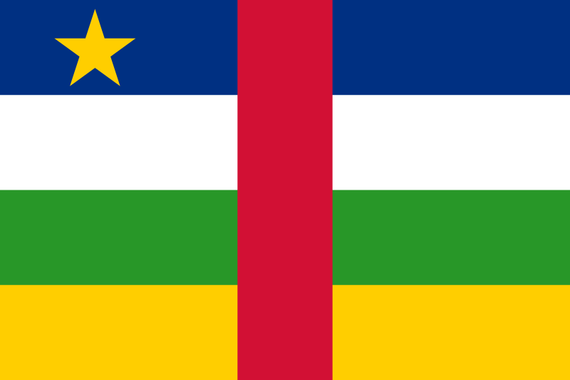 中非共和國國旗圖案