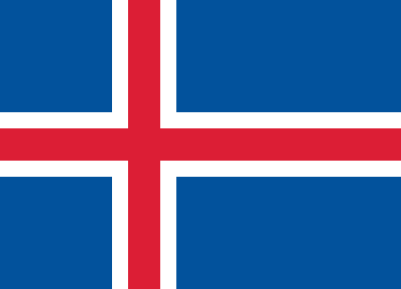 冰島國旗圖案