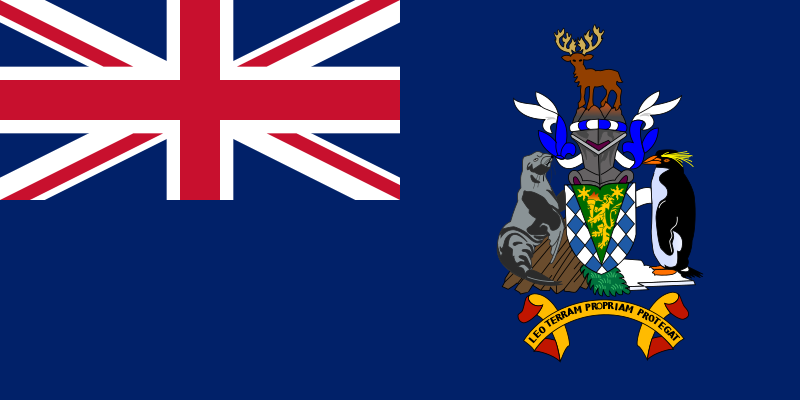 南喬治亞島和南桑威奇群島國旗圖案
