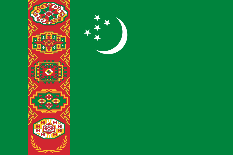 土庫曼國旗圖案