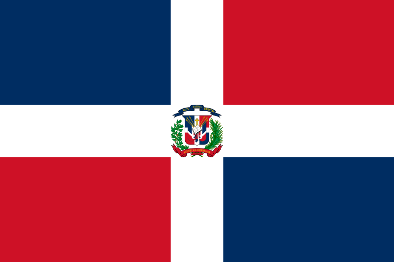 多明尼加國旗圖案