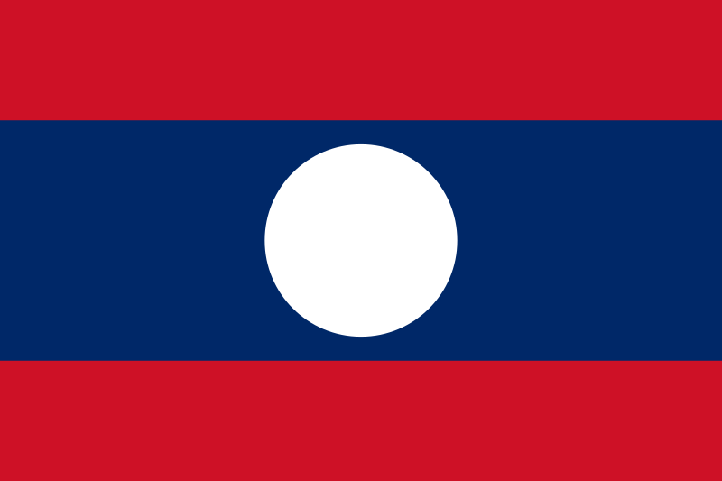 寮國國旗圖案