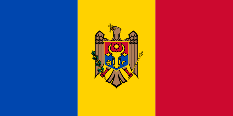 摩爾多瓦國旗圖案