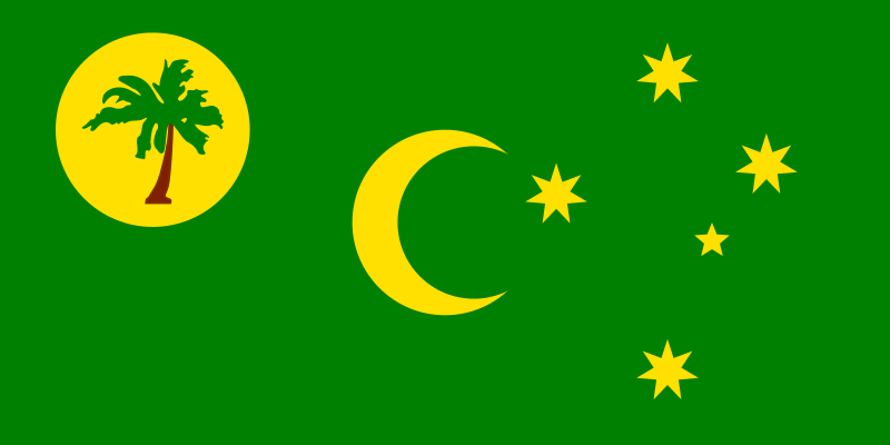 科科斯（基林）群島國旗圖案