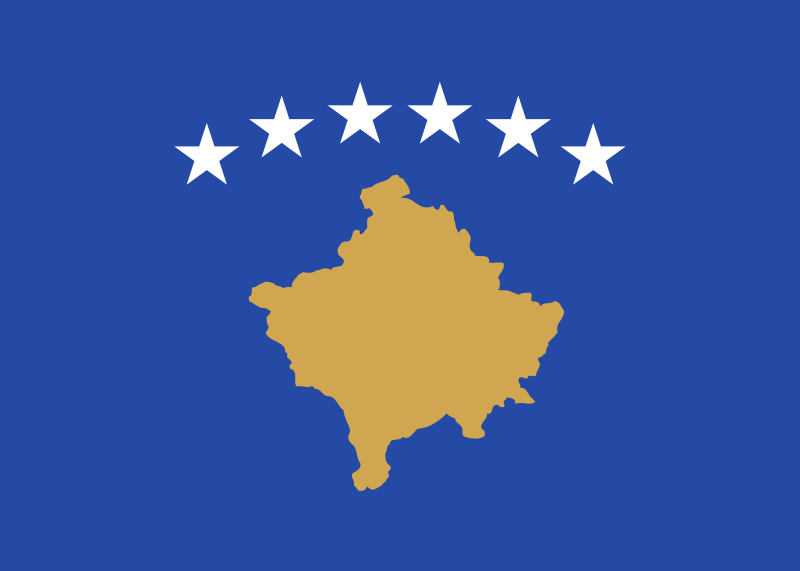 科索沃國旗圖案