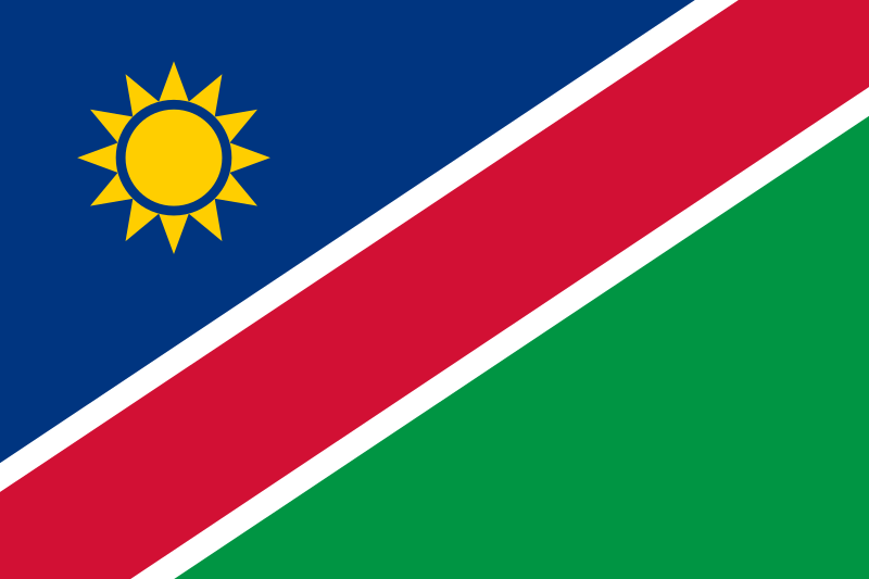 納米比亞國旗圖案