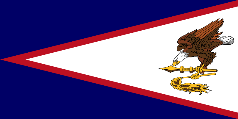 美屬薩摩亞國旗圖案