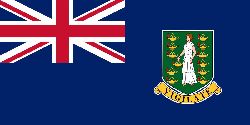英屬維京群島國旗圖案