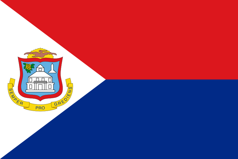 荷屬聖馬丁國旗圖案